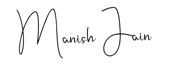 Manish Jain Signature